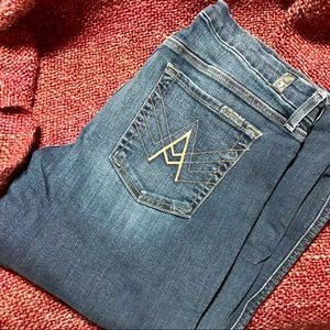 7 For All Mankind “A” pocket jeans, sz 32